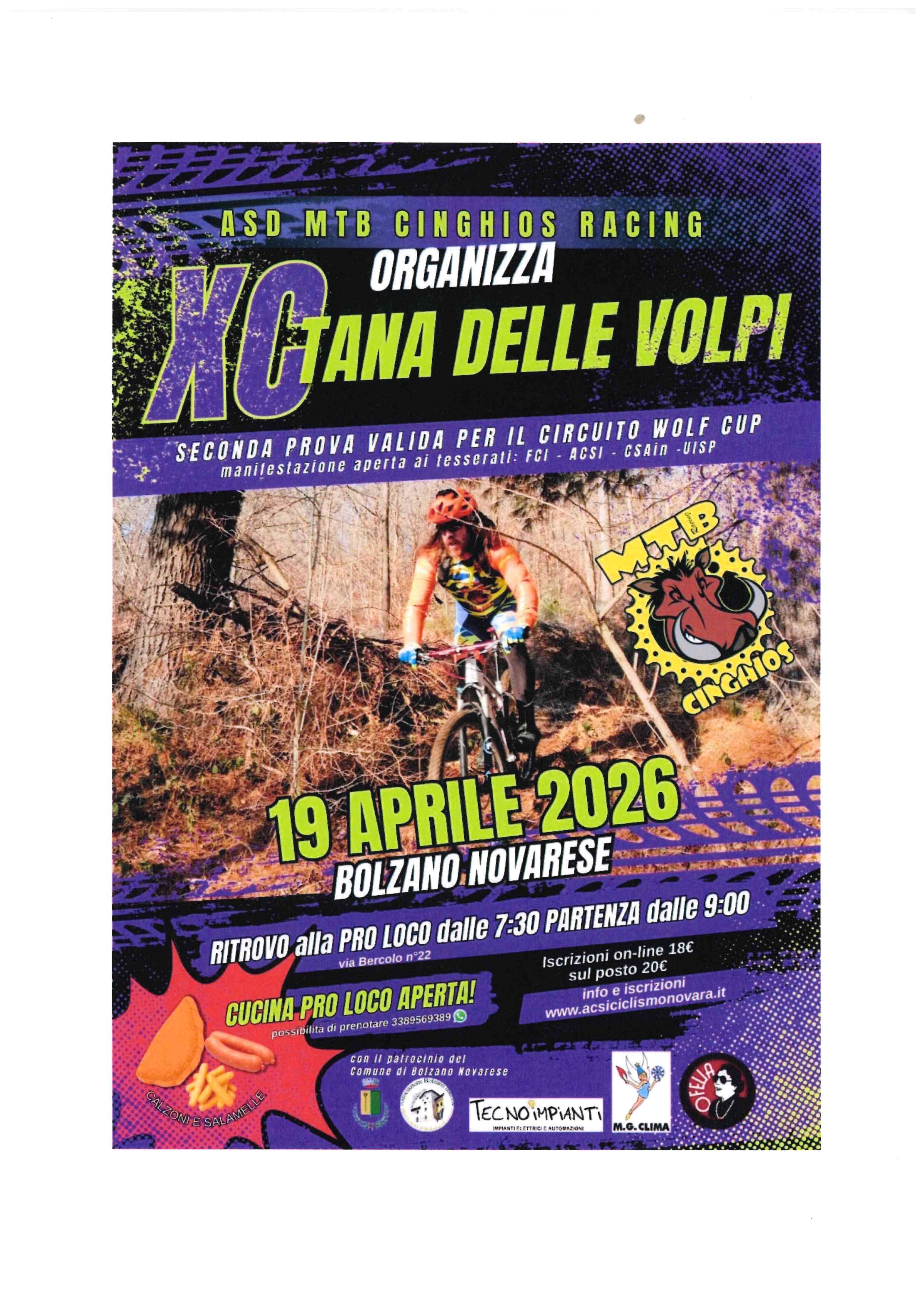 XC Tana delle Volpi